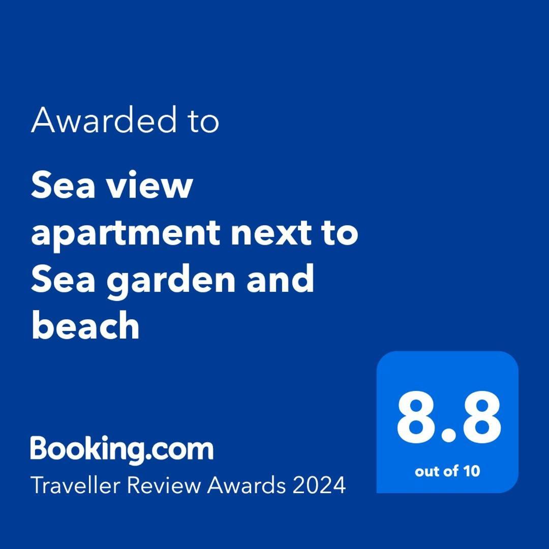 Sea View Apartment Next To Sea Garden And Beach 바르나 외부 사진